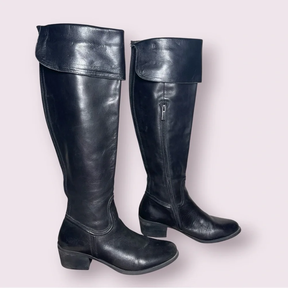 Vince‎ Camuto Black Over the Knee Boots